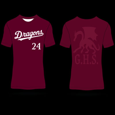 Dragons Soccer Sublimated T-Shirt Thumbnail