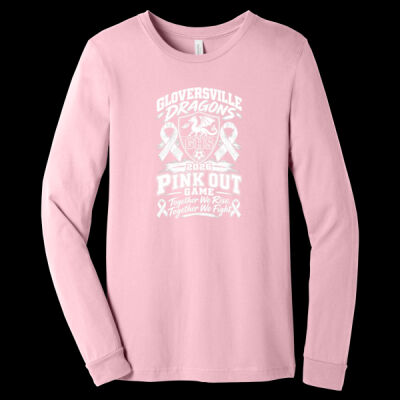 Gloversville Soccer Pink Out 2026 - Unisex Jersey Long Sleeve Tee Thumbnail