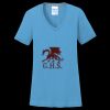 Women's Performance Blend V Neck Tee Thumbnail